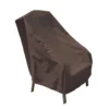 33" Mocha Heavy Duty Patio Chair Cover