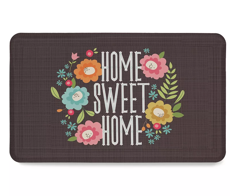 Dri Pro "Home Sweet Home" Comfort Mat, (30" X 18")