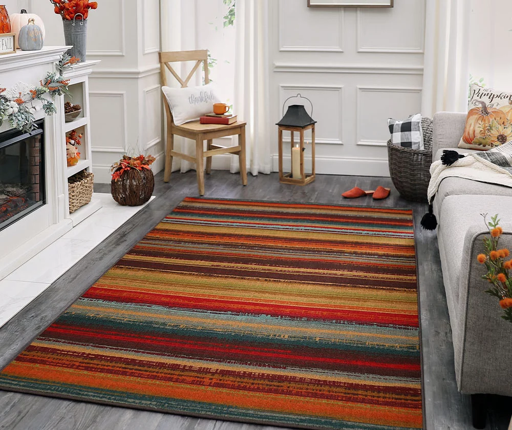Mohawk Avenue Stripe Indoor/Outdoor Area Rug - Image 3