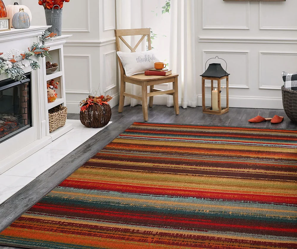 Mohawk Avenue Stripe Indoor/Outdoor Area Rug - Image 4
