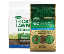 Turf Builder Thick'r Lawn & EZ Seed Patch & Repair Sun & Shade Bundle