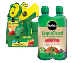 LiquaFeed 4-Piece All Purpose Plant Food Advance Starter Kit & Tomato, Fruits & Vegetables Plant Food Bundle