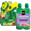 LiquaFeed 4-Piece All Purpose Plant Food Advance Starter Kit & Bloom Booster Flower Food Bundle