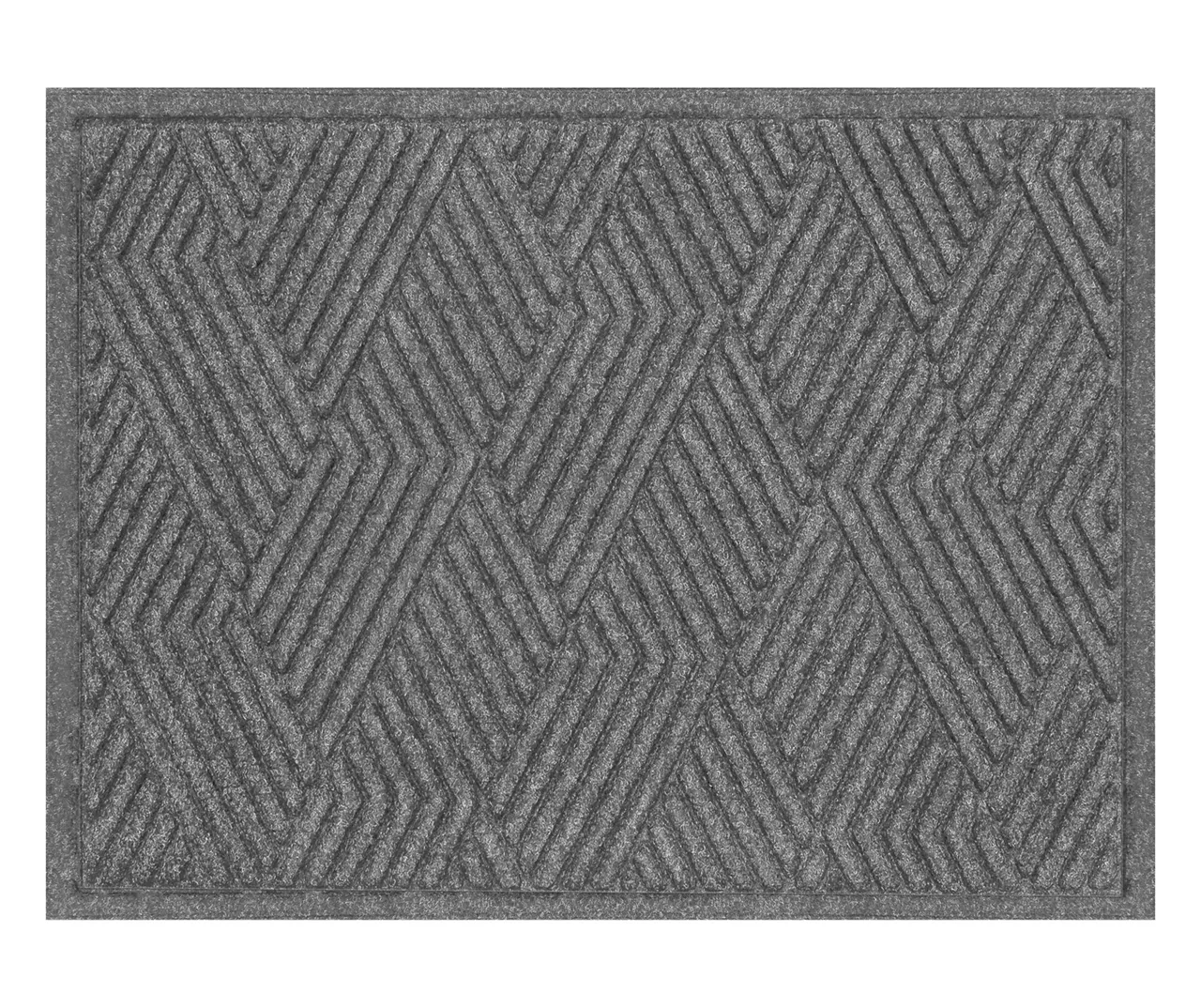Vanguard Smoke Geometric Texture Doormat - Image 2