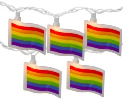Northlight Pride Flag Mini Light Set, 10-Lights