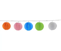 Northlight Multi-Color Paper Lantern Mini Light Set