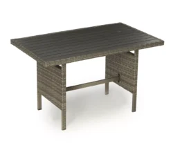 Valencia All-Weather Wicker & Slat Patio Coffee Table