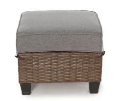 Broyhill Yorktown All-Weather Wicker Cushioned Patio Ottoman