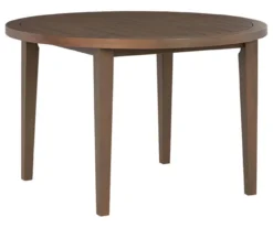 Germalia Slat Wood Patio Dining Table