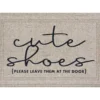 Soho "Cute Shoes" Tan Doormat
