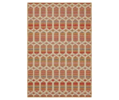 Mohawk Home Cabana Geo Rust Area Rug